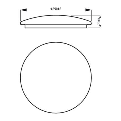 Philips - LED Laevalgusti MOIRE LED/20W/230V 2700K