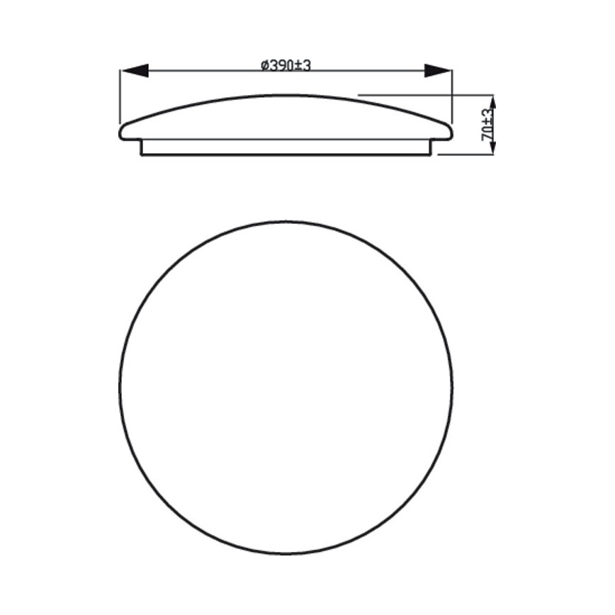 Philips - LED Laevalgusti MOIRE LED/20W/230V 2700K
