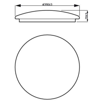 Philips - LED Laevalgusti MOIRE LED/20W/230V 4000K