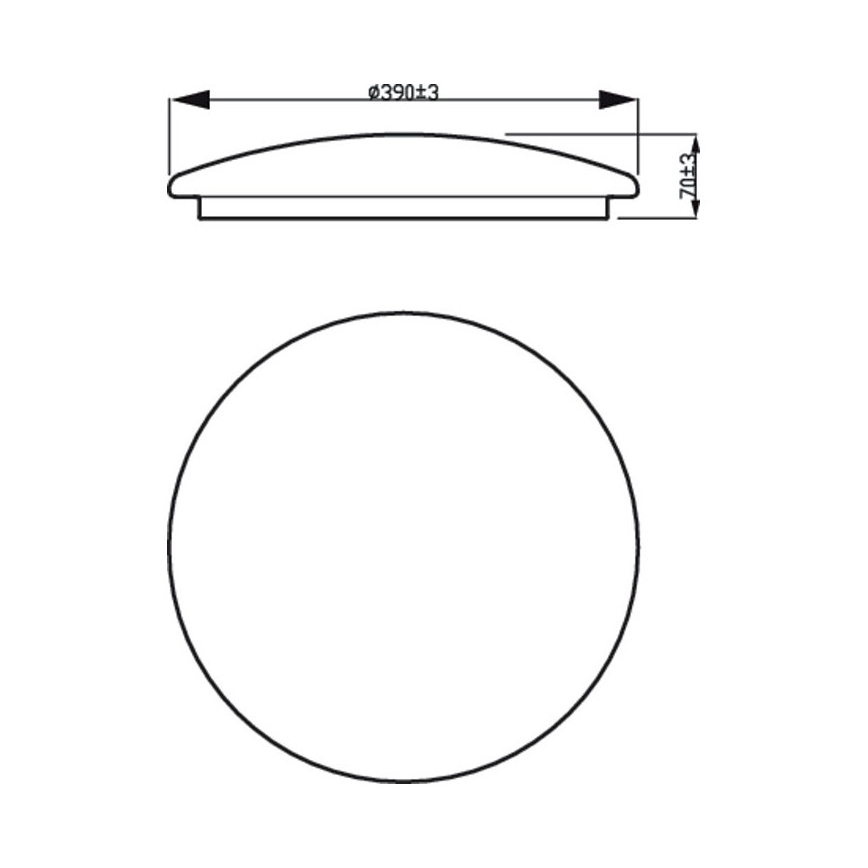 Philips - LED Laevalgusti MOIRE LED/20W/230V 4000K