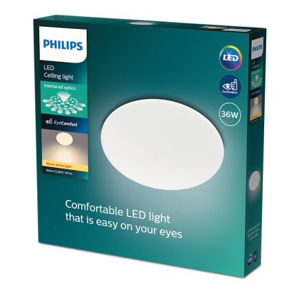 Philips - LED Laevalgusti MOIRE LED/36W/230V 2700K