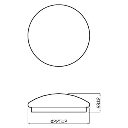 Philips - LED Laevalgusti MOIRE LED/6W/230V