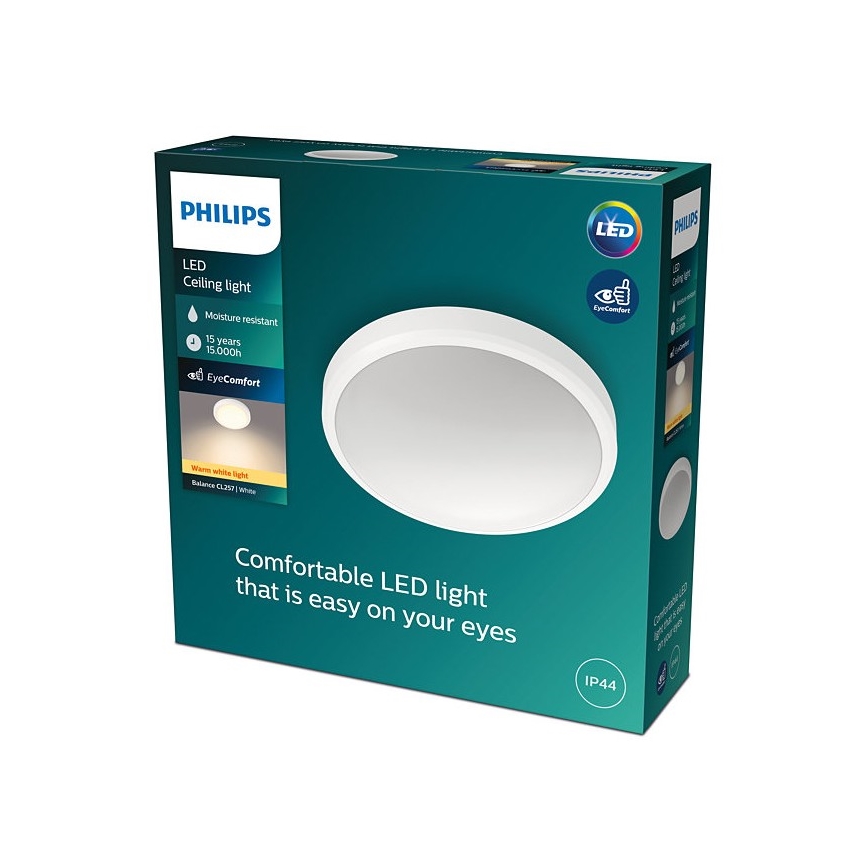 Philips - LED Laevalgusti vannituppa BALANCE LED/17W/230V IP44