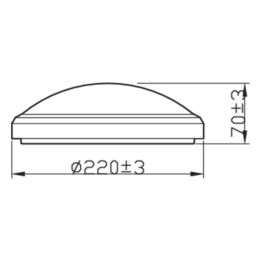 Philips - LED Laevalgusti vannituppa BALANCE LED/6W/230V IP44