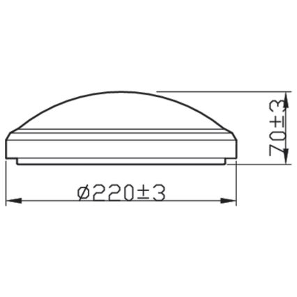 Philips - LED Laevalgusti vannituppa DORIS LED/6W/230V IP44