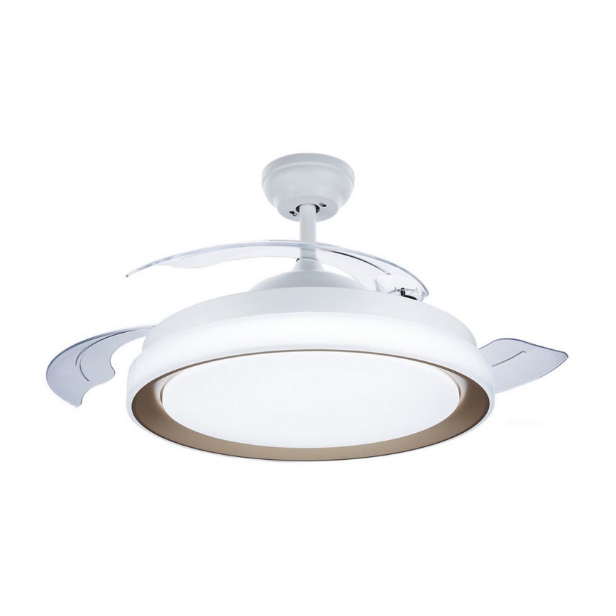 Philips-LED Laevalgusti ventilaatoriga LED/35W/230V 5500/4000/2700K + kaugjuhtimispult kuldne