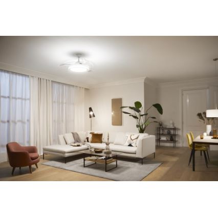 Philips - LED Laeventilaator LED/35W/230V 5500/4000/2700K valge + kaugjuhtimispult