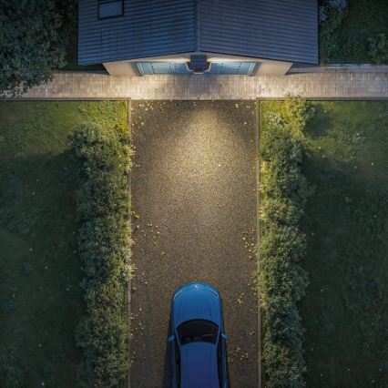 Philips - LED päikesepaneeliga seinavalgusti anduriga ZYREN LED/24,5W/3,7V 2600 mAh 3000K IP65