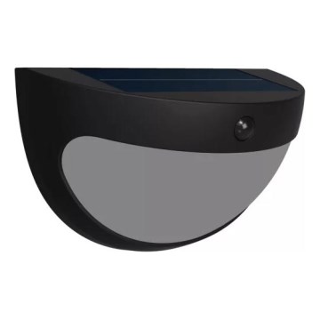 Philips - LED päikeseenergial töötav seinavalgusti anduriga SWYN LED/3,8W/3,7V 800 mAh 2700K IP44 must
