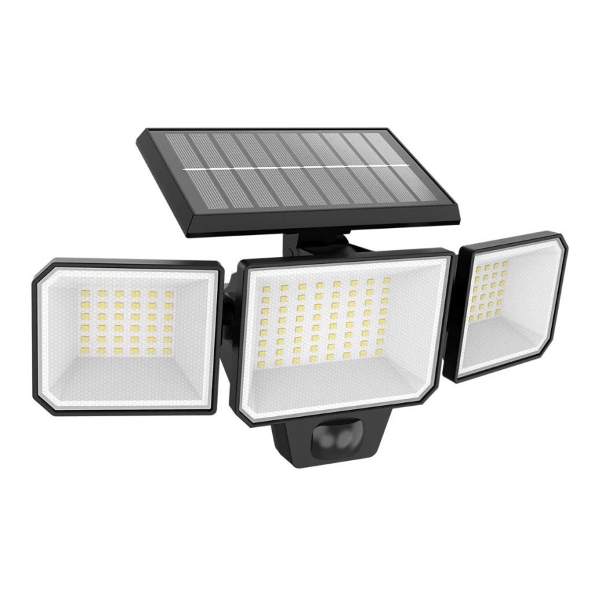 Philips -  LED Päikesepaneeliga prožektor seinale koos anduriga NYSIL 3xLED/8,7W/3,7V 2000 mAh IP65