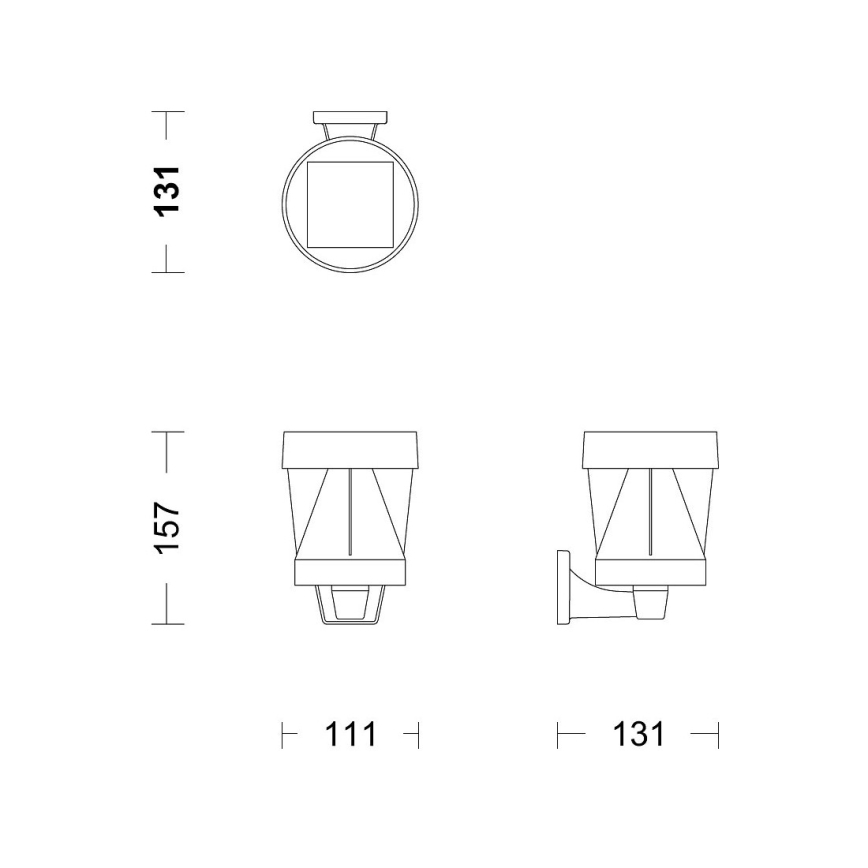 Philips - LED Päikesepaneeliga seinavalgusti AVERY LED/1,8W/3,7V 2600 mAh 2700K IP44