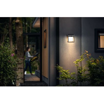 Philips - LED Päikesepaneeliga seinavalgusti koos anduriga BLAISE LED/1,5W/3,7V 2600 mAh 3000K IP44