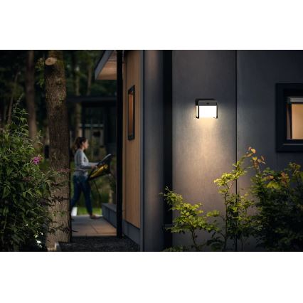 Philips - LED Päikesepaneeliga seinavalgusti koos anduriga EZRA LED/1,8W/3,7V 2600 mAh 3000K IP44