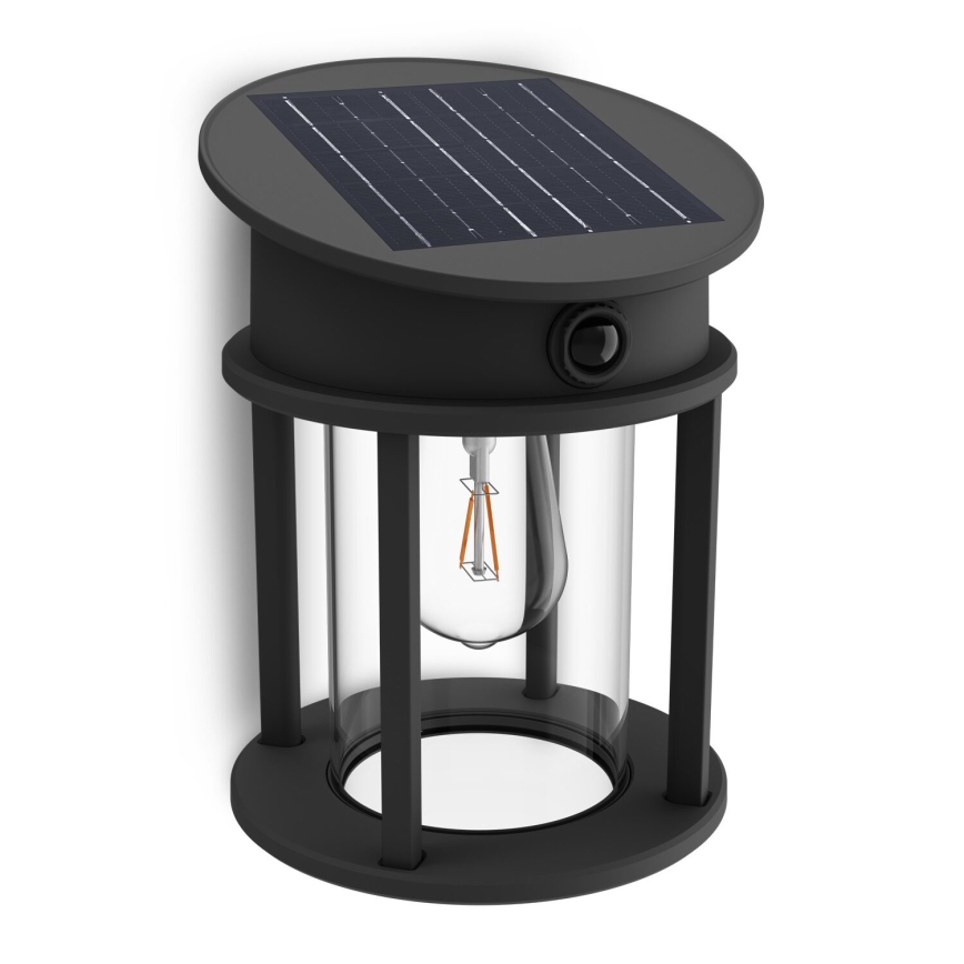 Philips - LED Päikesepaneeliga seinavalgusti koos anduriga GERI LED/3,2W/3,7V 2600 mAh 2700K IP44