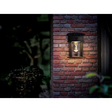 Philips - LED Päikesepaneeliga seinavalgusti koos anduriga GERI LED/3,2W/3,7V 2600 mAh 2700K IP44