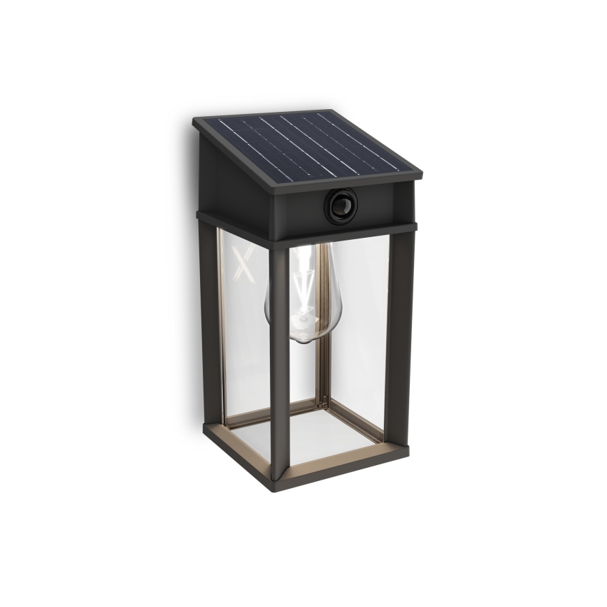 Philips - LED Päikesepaneeliga seinavalgusti koos anduriga GERI LED/3,2W/3,7V 2600 mAh 4000K IP44