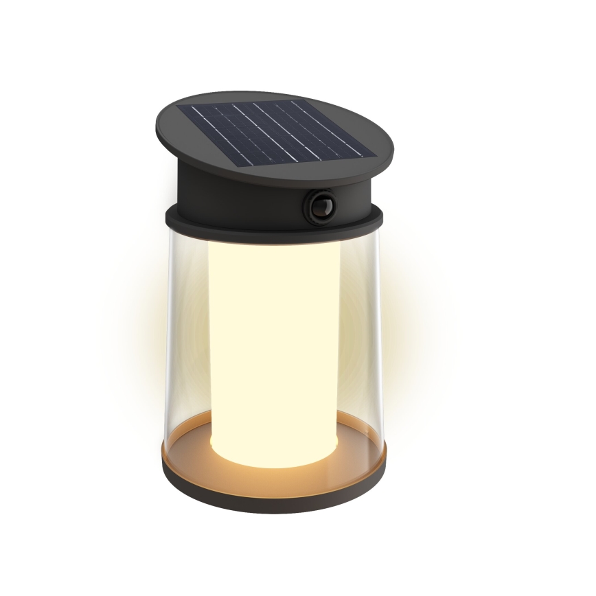 Philips - LED Päikesepaneeliga seinavalgusti koos anduriga JUDA LED/3,2W/3,7V 2600 mAh 2700K IP44