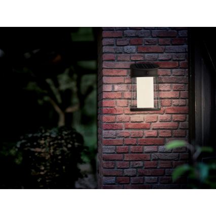 Philips - LED Päikesepaneeliga seinavalgusti koos anduriga JUDA LED/3,2W/3,7V 2600 mAh 4000K IP44
