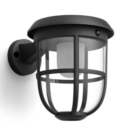 Philips - LED Päikesepaneeliga seinavalgusti koos anduriga RADII LED/1,3W/3,7V 2000 mAh 3000K IP44