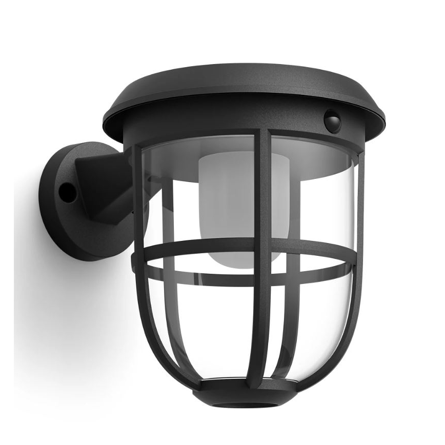 Philips - LED Päikesepaneeliga seinavalgusti koos anduriga RADII LED/1,3W/3,7V 2000 mAh 3000K IP44
