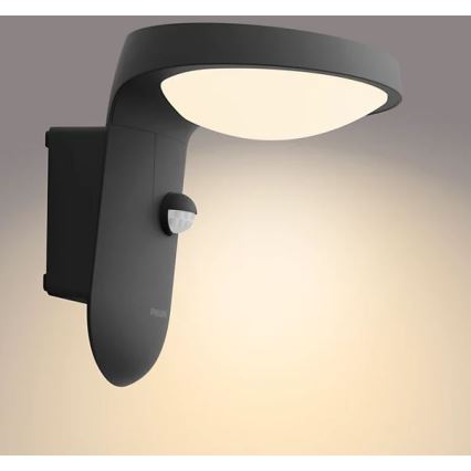 Philips - LED Päikesepaneeliga seinavalgusti koos anduriga LED/1,2W/4V 1800 mAh 3000K IP44