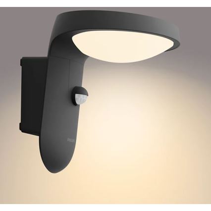 Philips - LED Päikesepaneeliga seinavalgusti koos anduriga LED/1,2W/4V 3000K IP44