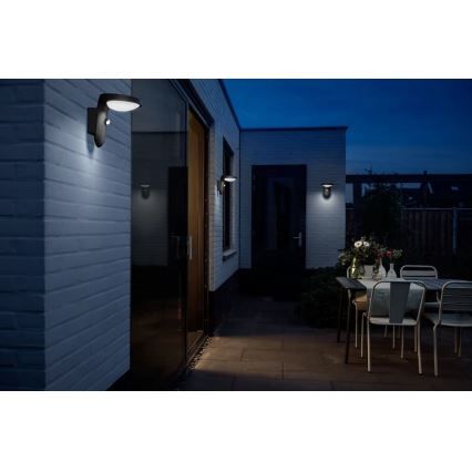 Philips - LED Päikesepaneeliga seinavalgusti koos anduriga LED/1,2W/4V 1800 mAh 4000K IP44