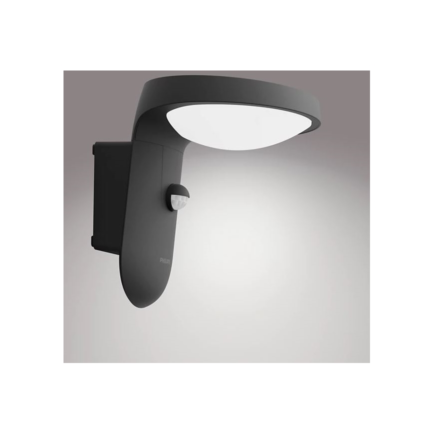 Philips - LED Päikesepaneeliga seinavalgusti koos anduriga LED/1,2W/4V 1800 mAh 4000K IP44