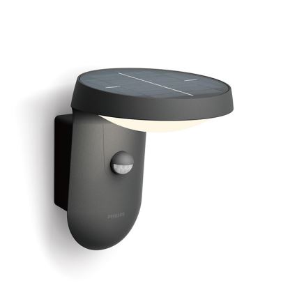 Philips - LED Päikesepaneeliga seinavalgusti koos anduriga LED/1,2W/4V 1800 mAh 4000K IP44