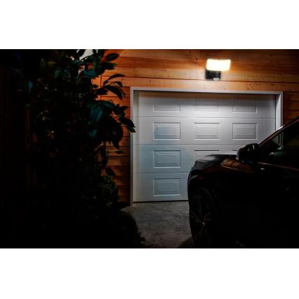 Philips - LED Päikesepaneeliga seinavalgusti koos anduriga TYLUS LED/6W/3,7V 2600 mAh 3000K IP44