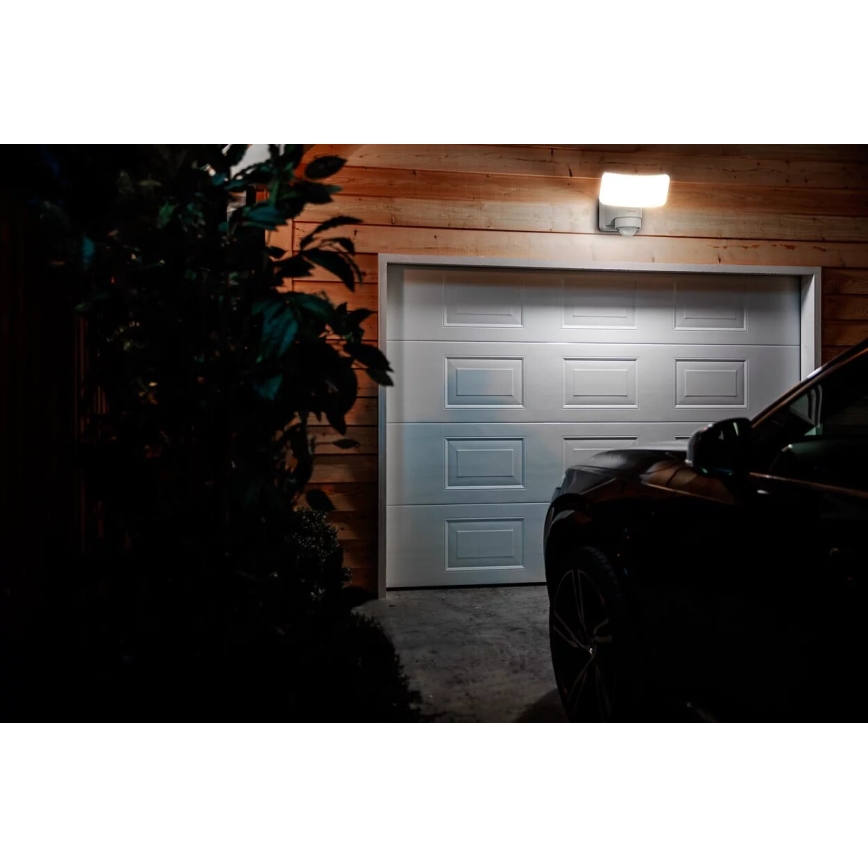 Philips - LED Päikesepaneeliga seinavalgusti koos anduriga TYLUS LED/6W/3,7V 2600 mAh 5000K IP44