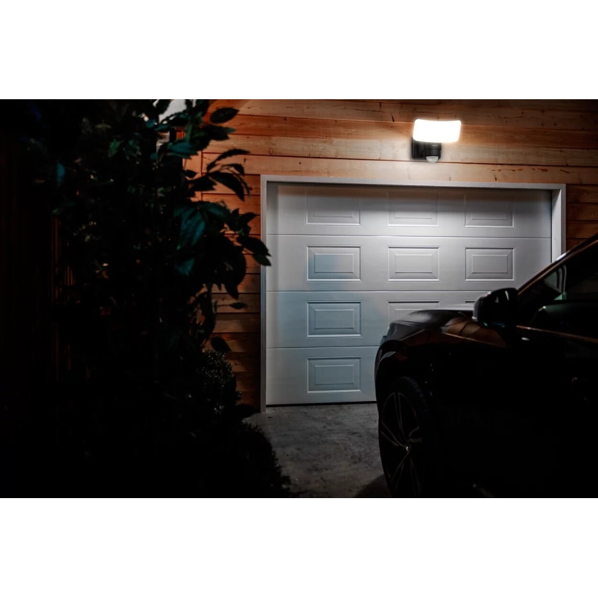 Philips - LED Päikesepaneeliga seinavalgusti koos anduriga TYLUS LED/6W/3,7V 2600 mAh 5000K IP44