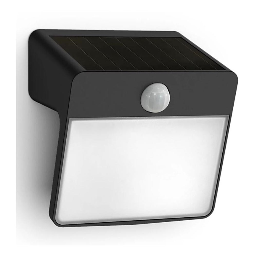 Philips - LED Päikesepaneeliga seinavalgusti koos anduriga YARIXA LED/2,2W/3,7V 600 mAh IP44