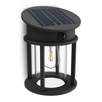 Philips - LED Päikesepaneeliga seinavalgusti liikumis- ja hämarusanduriga GERI LED/3,2W/3,7V 2600 mAh 4000K IP44