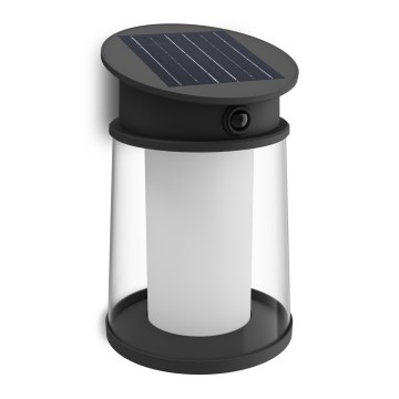 Philips - LED Päikesepaneeliga seinavalgusti liikumis- ja hämarusanduriga JUDA LED/3,2W/3,7V 2600 mAh 4000K IP44