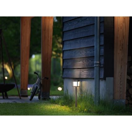 Philips - LED Päikesepaneeliga valgusti anduriga BLAISE LED/1,5W/3,7V 2600 mAh 3000K IP44