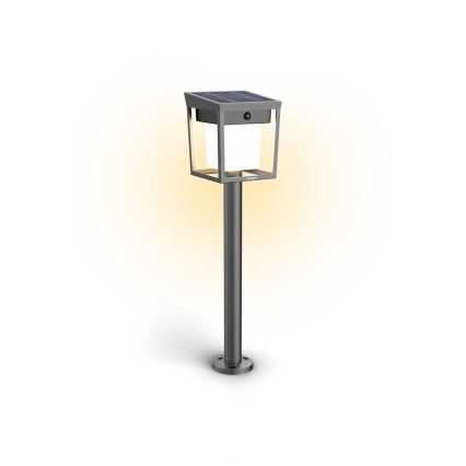 Philips - LED Päikesepaneeliga valgusti anduriga BLAISE LED/1,5W/3,7V 2600 mAh 3000K IP44