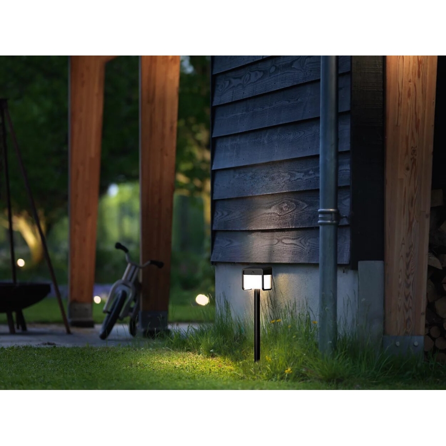 Philips - LED Päikesepaneeliga valgusti anduriga EZRA LED/1,8W/3,7V 2600 mAh 3000K IP44