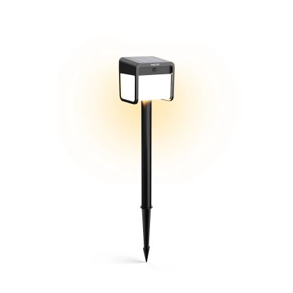 Philips - LED Päikesepaneeliga valgusti anduriga EZRA LED/1,8W/3,7V 2600 mAh 3000K IP44