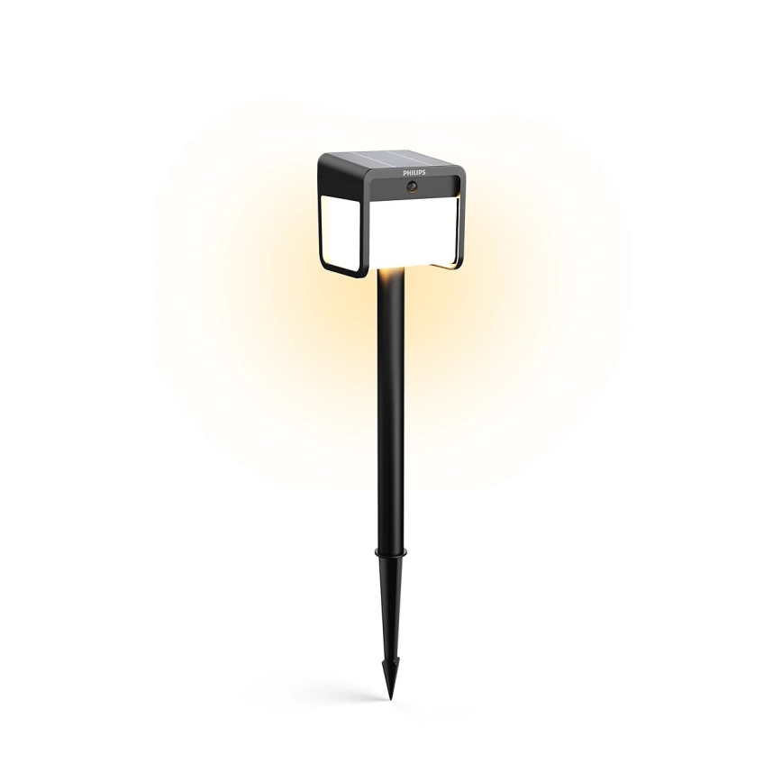 Philips - LED Päikesepaneeliga valgusti anduriga EZRA LED/1,8W/3,7V 2600 mAh 3000K IP44
