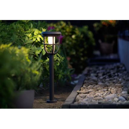 Philips - LED Päikesepaneeliga valgusti anduriga RADII LED/1,3W/3,7V 2000 mAh 3000K IP44