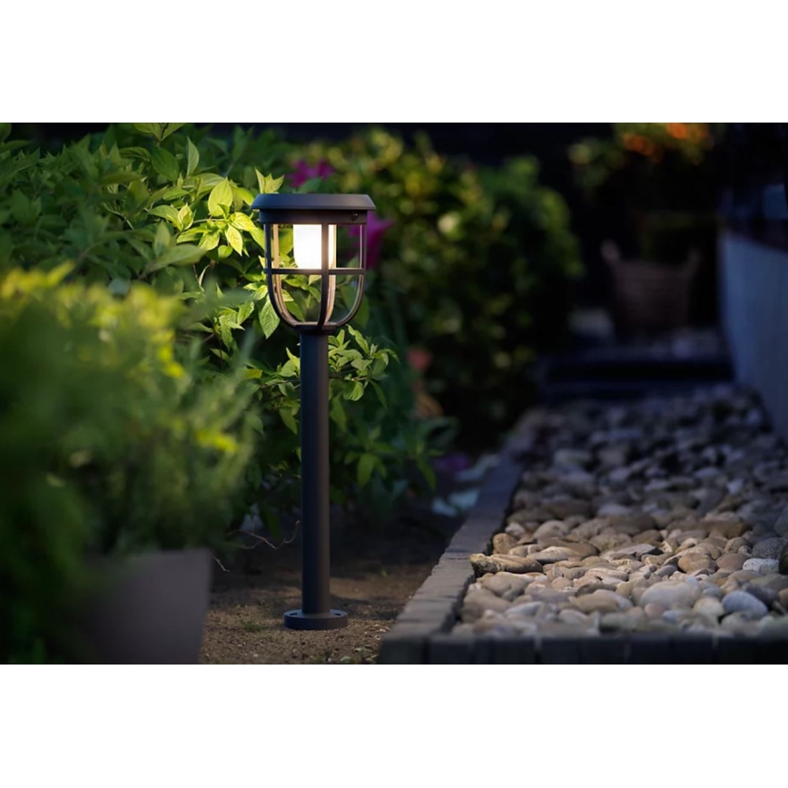 Philips - LED Päikesepaneeliga valgusti anduriga RADII LED/1,3W/3,7V 2000 mAh 3000K IP44