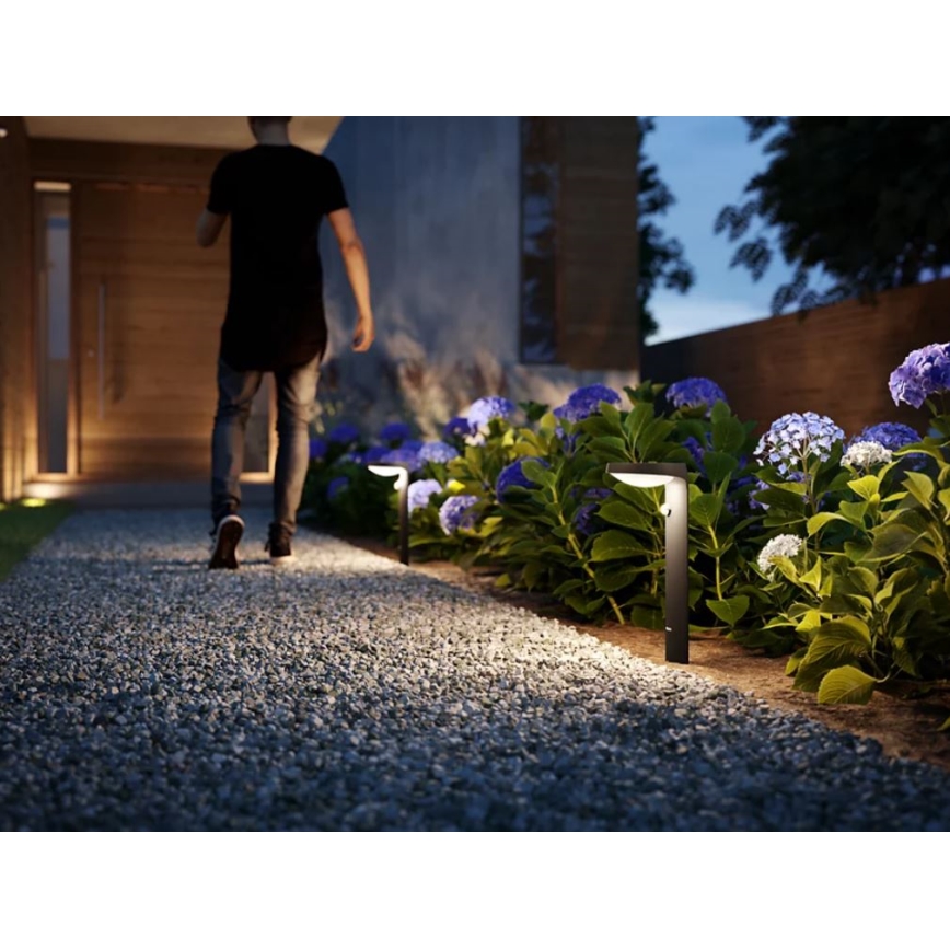 Philips - LED Päikesepaneeliga valgusti koos liikumis- ja hämardusanduriga LED/1,2W/4V 1800 mAh 3000K IP44