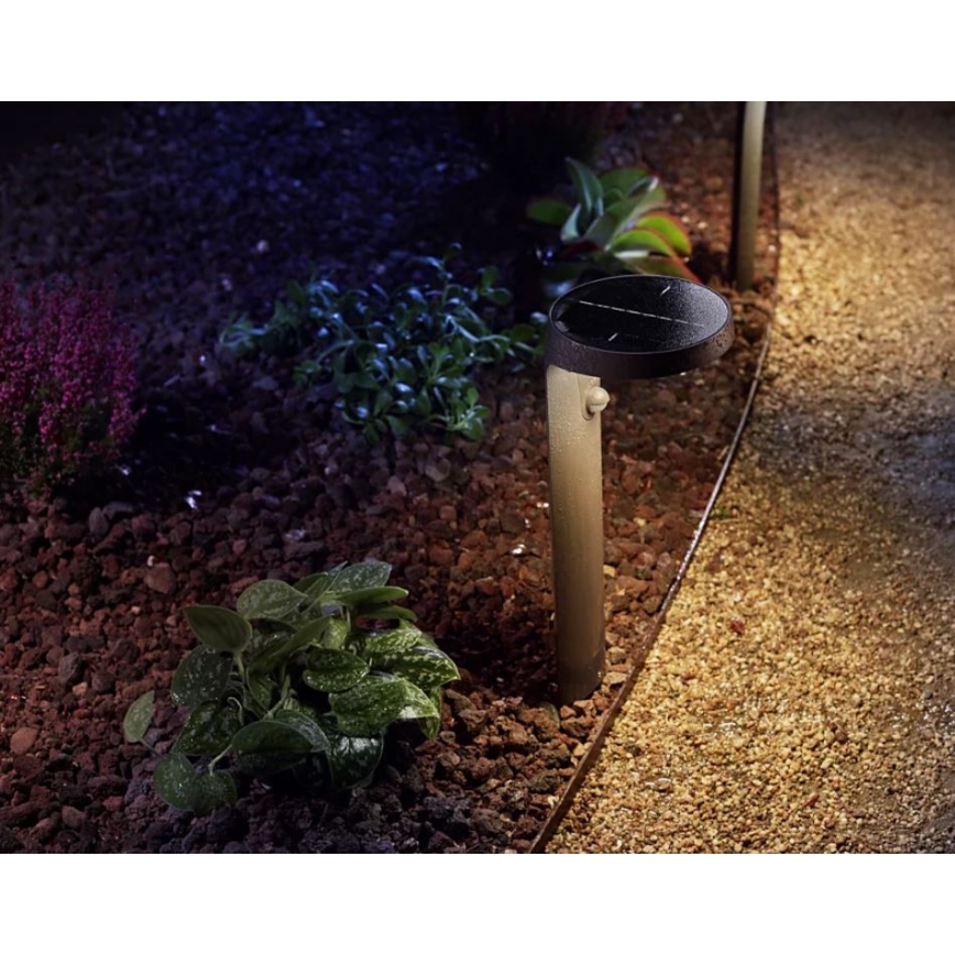 Philips - LED Päikesepaneeliga valgusti anduriga LED/1,2W/4V 1800 mAh 3000K IP44