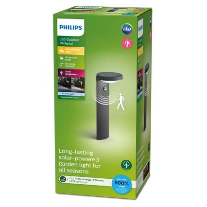 Philips - LED Päikesepaneeliga valgusti anduriga LED/1,2W/4V 1800 mAh 4000K IP44