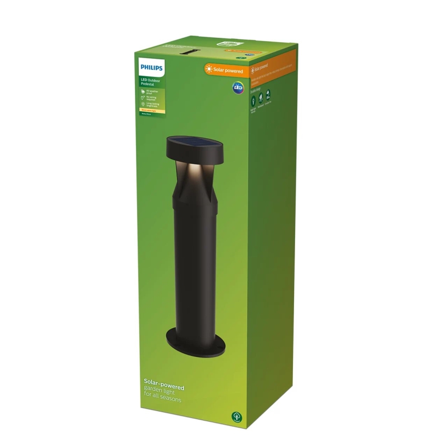 Philips - LED Päikesepaneeliga valgusti AVERY LED/1,8W/3,7V 2600 mAh 2700K IP44