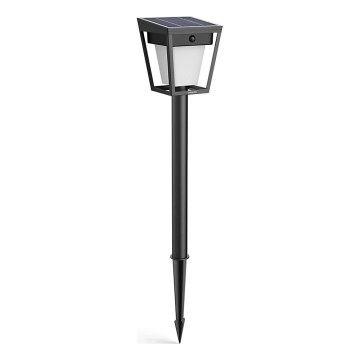 Philips - LED Päikesepaneeliga valgusti koos liikumis- ja hämardusanduriga NISSA LED/1,8W/3,7V 2600 mAh 3000K IP44