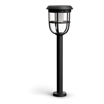 Philips - LED Päikesepaneeliga valgusti koos liikumis- ja hämardusanduriga RADII LED/1,3W/3,7V 2000 mAh 3000K IP44