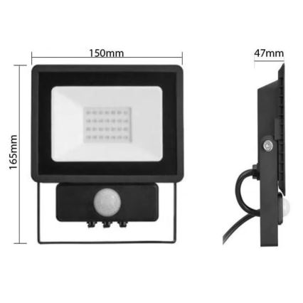 Philips - LED Prožektor anduriga DECOFLOOD LED/20W/230V IP65