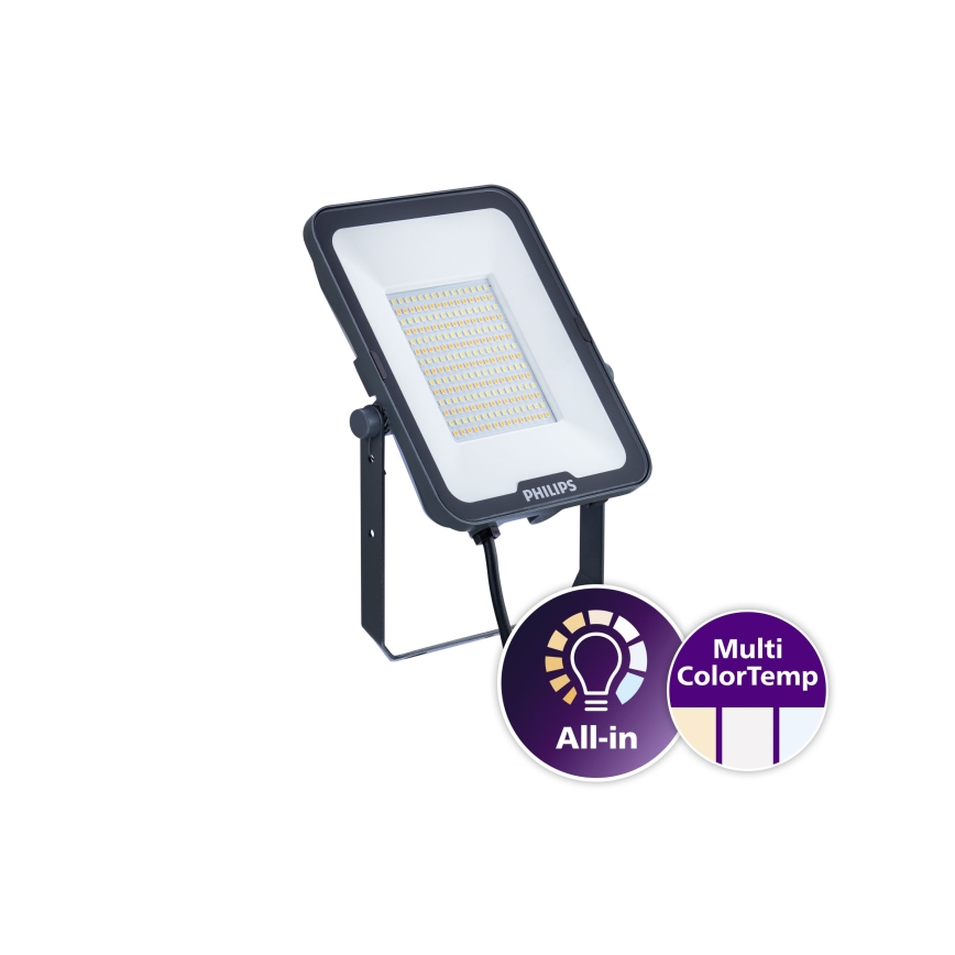Philips - LED Prožektor LEDINAIRE ALL-IN LED/70W/230V 3000/4000/6500K IP65 antratsiit